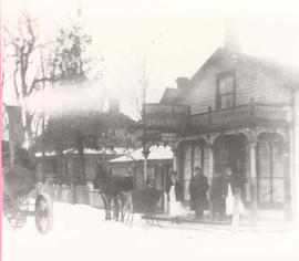 Elgin Mills Post Office and Naughton Store, ca. 1900