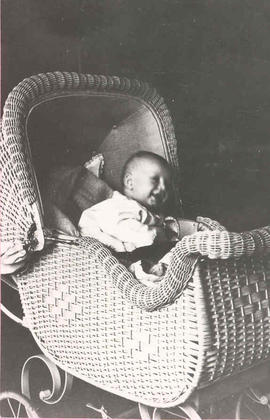 Jake Shunk, Born in Edgeley, Later Assistant Rural Mail Carrier for Maple Post Office, n.d.