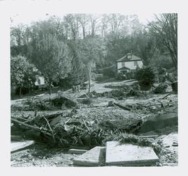 Hurricane Hazel Damage, 1954