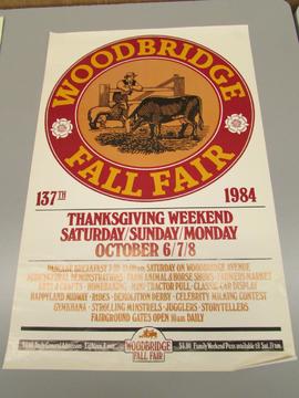 Woodbridge Fall Fair Poster, 1984