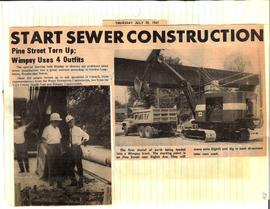 Sewer Construction, 1967