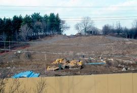 Working on new housing project, Woodbridge Avenue, 1979