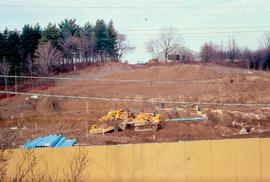 Working on new housing project, Woodbridge Ave, 1979