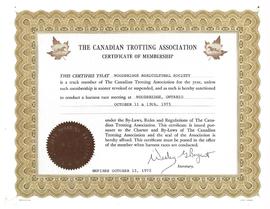 Canadian Trotting Membership, 1975