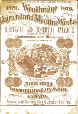 Woodbridge Agricultural Machine Works Catalogue, 1879