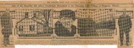Gooderham Doneddy Creed Farm Newspaper Clipping, 1927