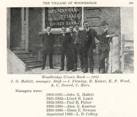 Woodbridge Crown Bank, 1903